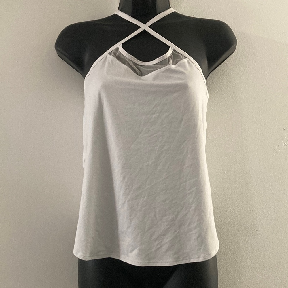 Athleta workout crisscrossed top